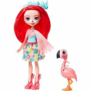 Игрушка enchantimals кукла с фламинго