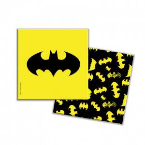 Салфетки бумажные трехслойные Batman 