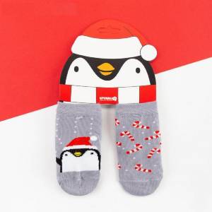 Набор новогодних детских носков крошка я «пингвин»