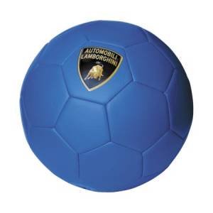 Мяч LAMBORGHINI футбольный матовый, размер 5(22см), 3 слоя, вес:430 гр, материал:TPU 4 mm, синий