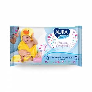 Влажные салфетки Aura Ultra Comfort