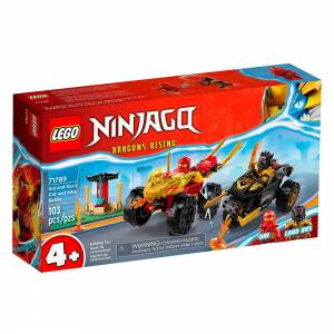 Конструктор Lego Ninjago Кай и Рас: Битва на машине и мотоцикле