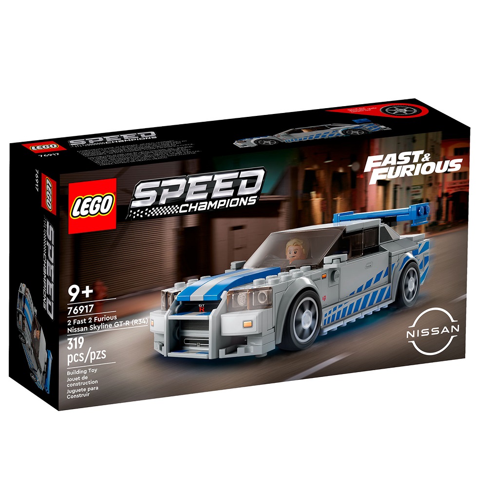 Lego Speed Champions Двойной Форсаж: Nissan Skyline GT-R (R34)