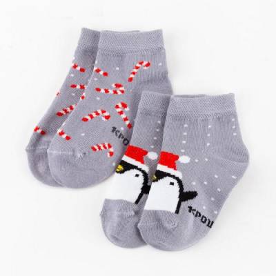 Набор новогодних детских носков крошка я «пингвин»