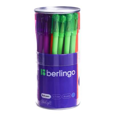 Ручка шариковая Berlingo синий 0,7 мм Starlight