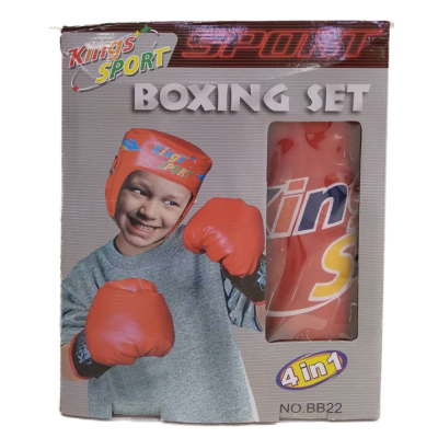 Боксерский набор (груша+доска+шлем+перчатки)