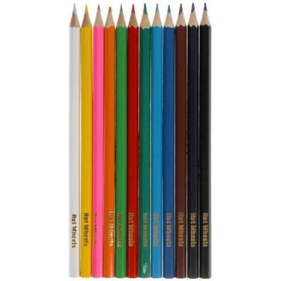 Цветные карандаши Хот Вилс 12 цветов