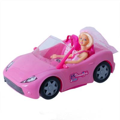 Машина с куклой 
