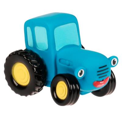 Игрушка для ванны синий трактор 
