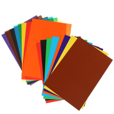Набор: цветная бумага и цветной картон 