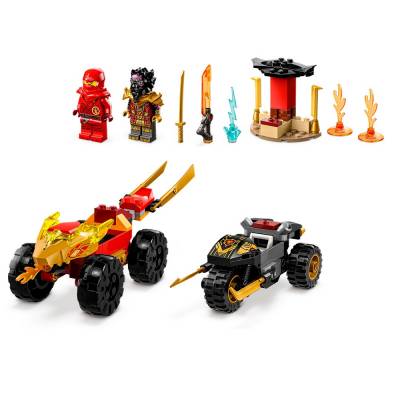 Конструктор Lego Ninjago Кай и Рас: Битва на машине и мотоцикле