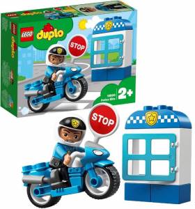Конструктор LEGO DUPLO "Полицейский мотоцикл"
