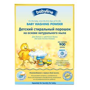 BabyLine Детский стиральный порошок 900 г.на осн.нат.мыла
