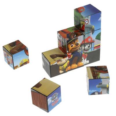 Набор из 9-и кубиков в пленке Щенячий Патруль настольные игры Умные игры